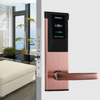 Kunci Pintu Digital RFID Hotel Stainless Steel Tahan Lama dengan Akses Kartu untuk Hotel