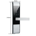 Apartemen BLE Layar Sentuh Keypad Door Lock Kartu M1 Smart Wifi Lock