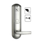 Silver 4AA Hotel Card Door Lock System 4.8V Smart Lock Untuk Pintu Kayu