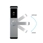 Zinc Alloy RFID Hotel Electronic Locks 0.25s Smart Card Key Lock Dengan Perangkat Lunak PC