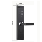 TT Lock APP Keyless Door Lock Kunci Pintu Sidik Jari untuk Rumah dengan Port Pengisian USB