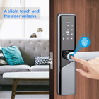 Aluminium Alloy Safety Smart Fingerprint Door Lock untuk Apartemen Rumah