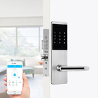 Keamanan Tinggi Touch Keypad Apartment Smart Door Lock Dengan Smart TTlock APP