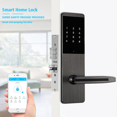 Keamanan Bluetooth Smart Keypad Door Lock TTlock App Door Lock untuk Apartemen Kantor Rumah