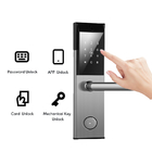 Warna Silver ANSI Standard Mortise Smart Keypad Door Lock dengan aplikasi TTlock