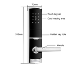 4 Pcs Baterai AA Dukungan Kunci Digital Kunci Pintu Dengan Kata Sandi TTlock Smart Card