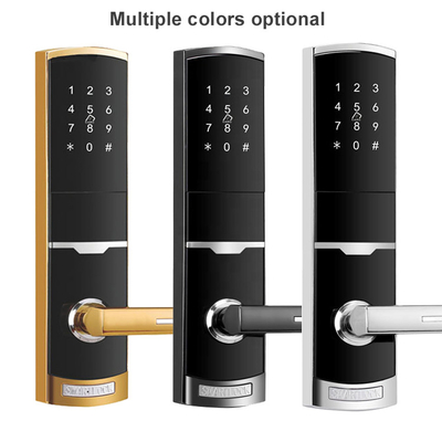 4 in 1 Keyless Entry Password Apartment Smart Door Lock dengan 4pcs Baterai AA