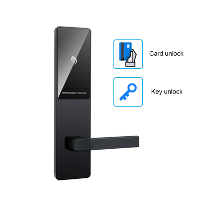 Aluminium Alloy RFID Hotel Key Card Door Locks dengan ANSI Mortise