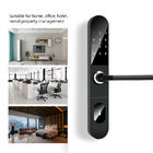 Tipe Slim Aluminium Alloy TTlock Elektronik Kunci Pintu Cerdas untuk Apartemen Rumah Kantor