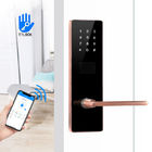 Kunci Pintu Kata Sandi Bluetooth FCC ANSI Smart Card Door Lock