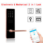 Kunci Pintu Kata Sandi Bluetooth FCC ANSI Smart Card Door Lock