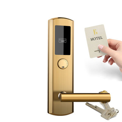 Stainless steel 304 Sistem Kunci Pintu Kartu Kunci Untuk Kamar Hotel Bisnis