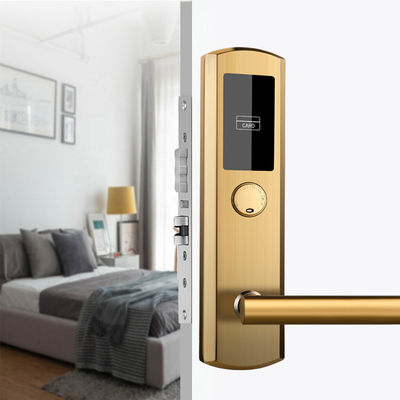 Stainless steel 304 Sistem Kunci Pintu Kartu Kunci Untuk Kamar Hotel Bisnis