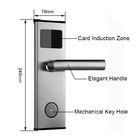 240*78mm Stainless Steel Hotel Kartu Kunci Pintu Kunci Dengan Kartu Encoder