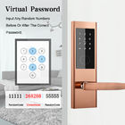 Remote Control Kunci pintu keypad wifi hitam Bahan stainless steel