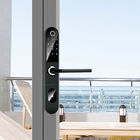 Biometrik Sidik Jari Cerdas Kunci Pintu Cerdas Paduan Aluminium Untuk Pintu 30 - 45mm