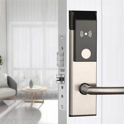 Kunci Pintu Kartu Kunci Elektronik Hotel Tanpa Kunci M1fare Stainless Steel