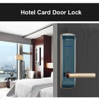 Kunci Pintu Kartu Kunci Canggih Berwarna Hitam untuk Hotel Motel Airbnb