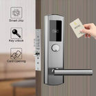 304 stainless steel kartu kunci hotel kunci pintu pintar dengan perangkat lunak PC gratis