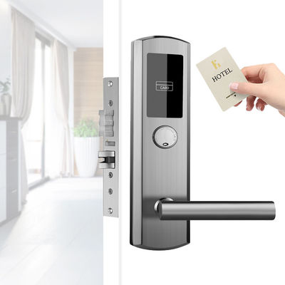 Sistem Kunci Elektronik Hotel Stainless Steel 304 Dengan Kunci Mekanik