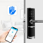 Warna Emas APP Mengontrol Smart Keypad Door Lock Untuk Apartment Home Hotel