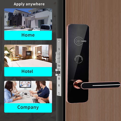 Smart RFID Hotel Key Card Door Locks 300 * 75mm Dengan Saklar Hemat Energi