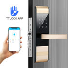 TT Lock APP Control Apartment House Digital Electric Smart Door Lock dengan Kode dan Kartu