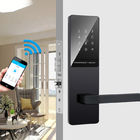 Cat hitam TTlock Bluetooth app dikendalikan kunci pintu untuk apartemen kantor rumah