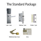 ANSI Standard Mortise Key Card Hotel Smart Door Lock dengan Perangkat Lunak PC Gratis