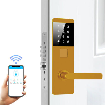 Aluminium Alloy TTlock Password Elektronik Kunci Pintu Cerdas untuk Apartemen Rumah Kantor
