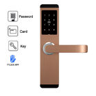 263 × 59mm Smart Password Lock SS304 Mortise DC6V AA Untuk Hotel Apartemen