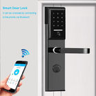 SUS304 DC6V Apartment Smart Door Lock Kata Sandi FCC Keyless Wireless Door Locks