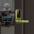 Kata Sandi Kartu Elektronik WiFi Keyless Digital Smart Fingerprint Deadbolt Door Lock