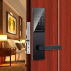 Aluminium Alloy Keyless Wifi Lock Pin Kode Ketebalan 65mm Untuk Apartemen Airbnb
