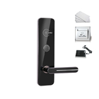 Zinc Alloy Digital Keyless Door Lock Room Kartu Rfid DC6V Dengan Sistem