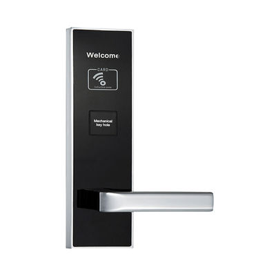 Zinc Alloy 30mm Keyless Smart Door Lock 6V Kunci Pintu Kartu Elektronik