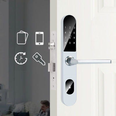 300mm Pintu Geser Smart Lock AAA Alkaline Bluetooth Sliding Door Lock